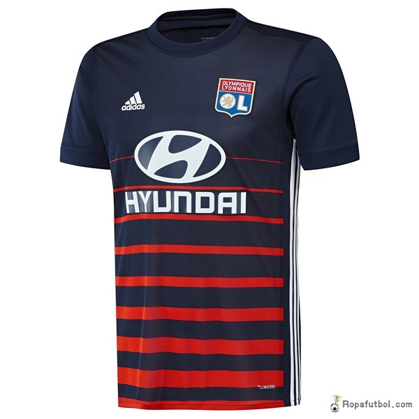 Camiseta Lyon Replica Segunda Ropa 2017/18 Azul